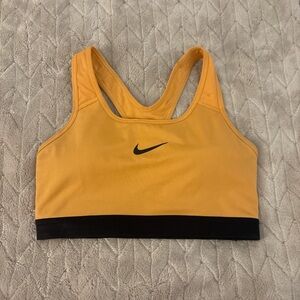 Nike Orange Sports Bra